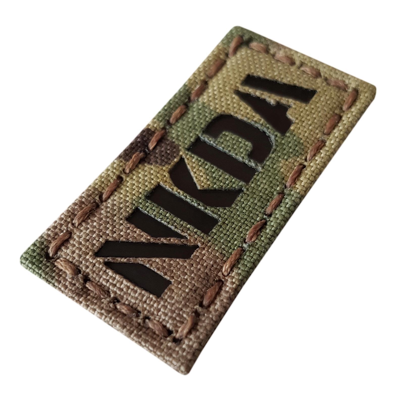 IR NKDA infrared NKA multicam morale 1x2 tactical IFF laser hook patch