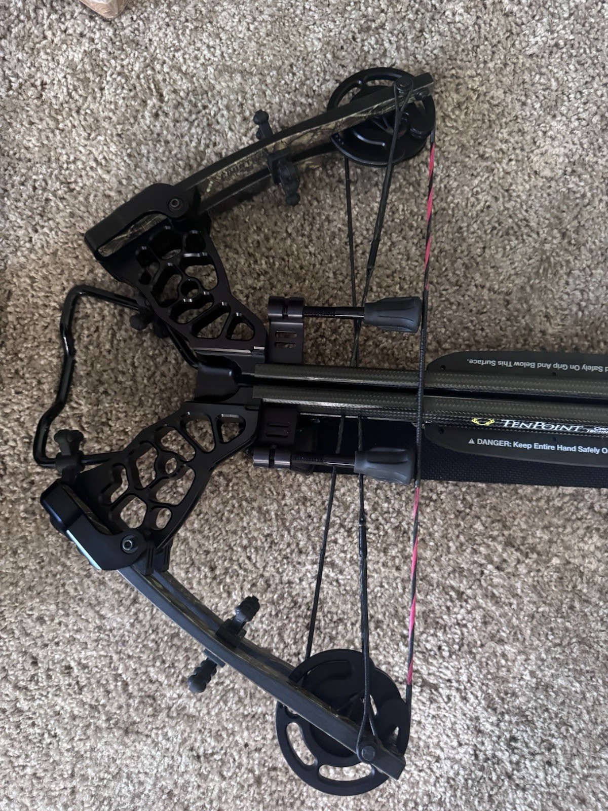 TenPoint Vapor Crossbow with Soft Case and Accessories