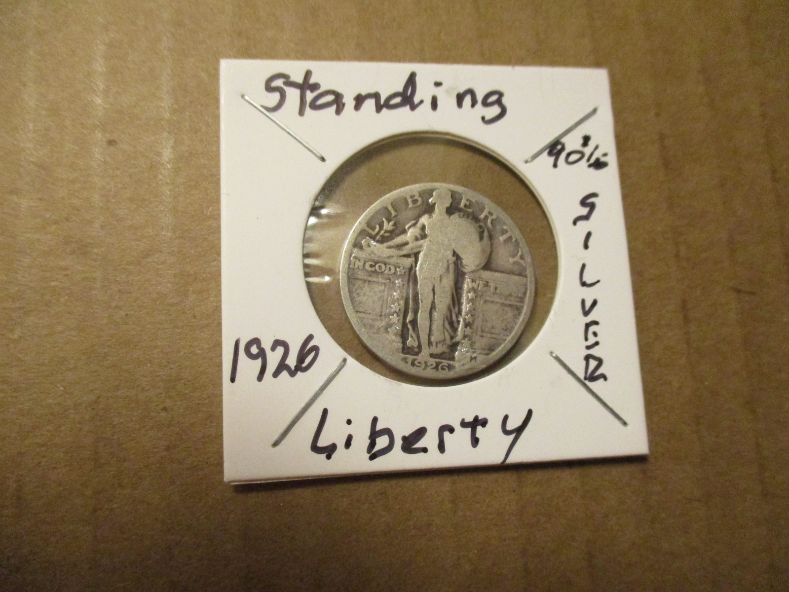 Standing Liberty Quarter, 1926-P, 90% SILVER! #13