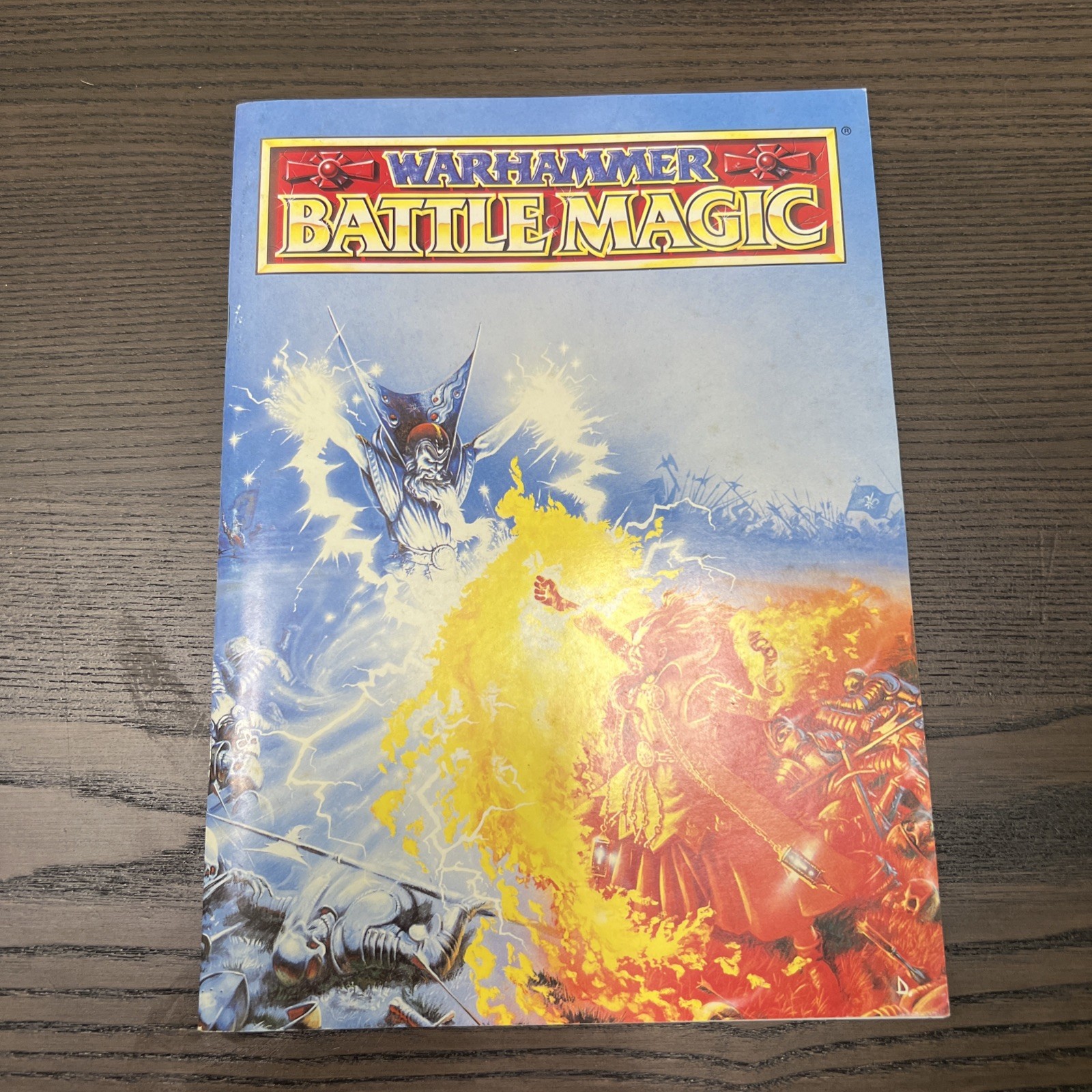 Battle Magic Warhammer Games Workshop Supplement 1992 Rulebook Spell Cards Magic