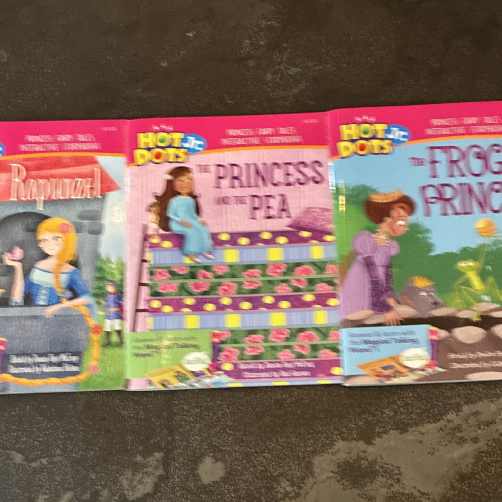 Hot Dots Jr. Princess Fairy Tales Interactive Storybooks Set Ages 3-4 EI-2325