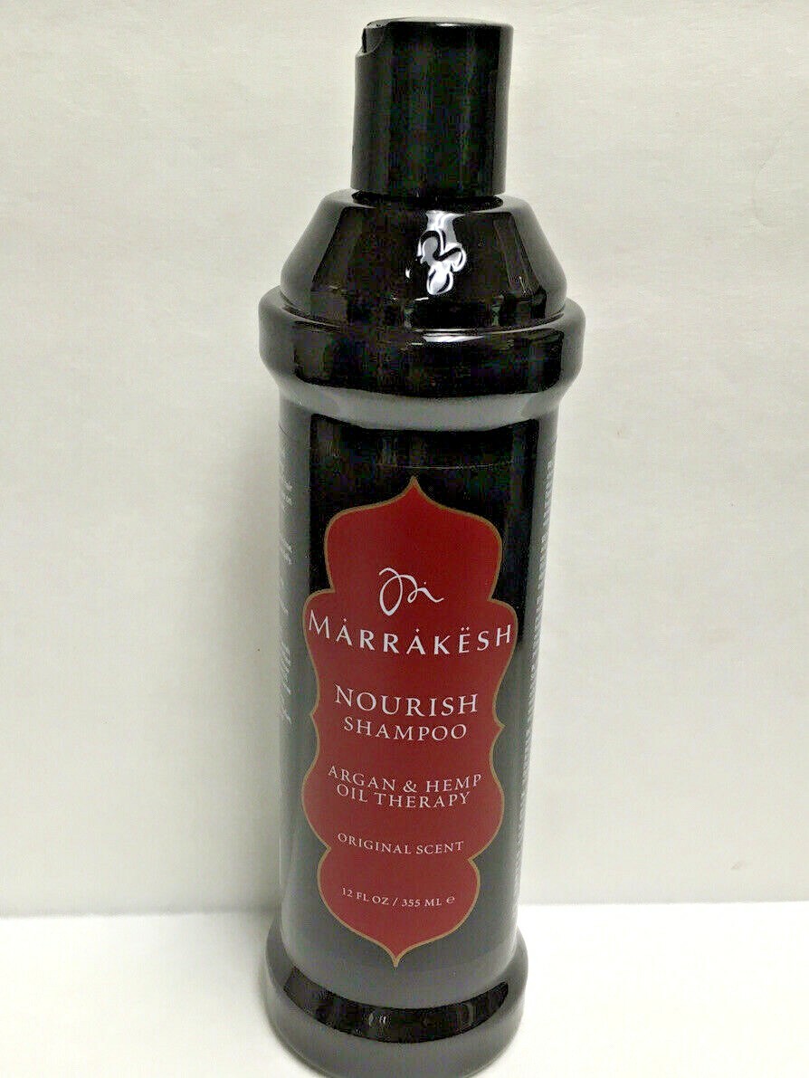 Marrakesh Nourish Daily Cleansing Shampoo Argan & Hemp Oil 12oz 355ml