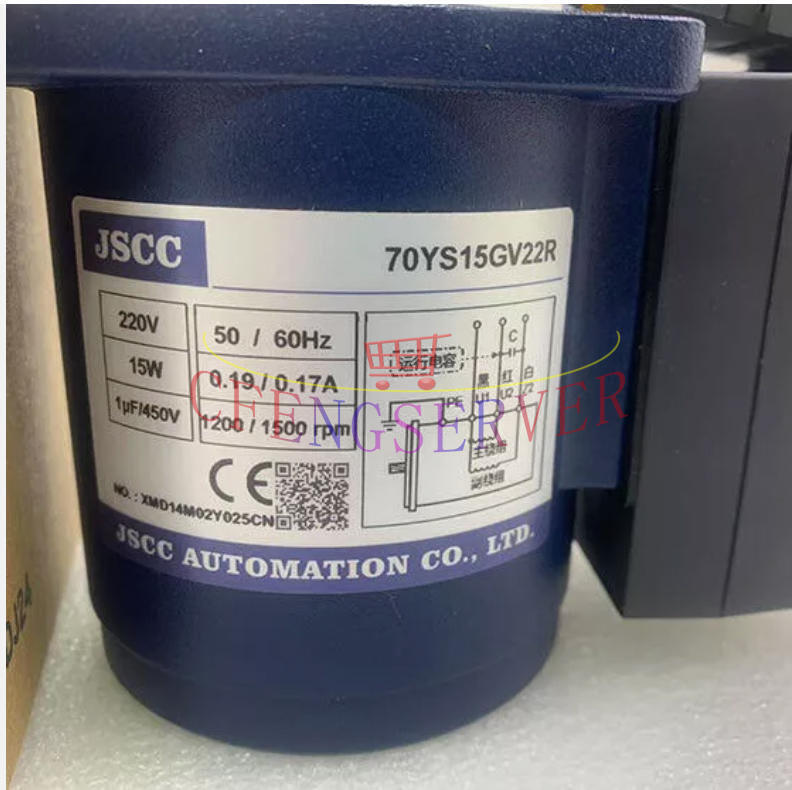 1PCS New JSCC 70YS15GV22R Damping Motor Single Phase 220V 15W Replace 70YR15GV22
