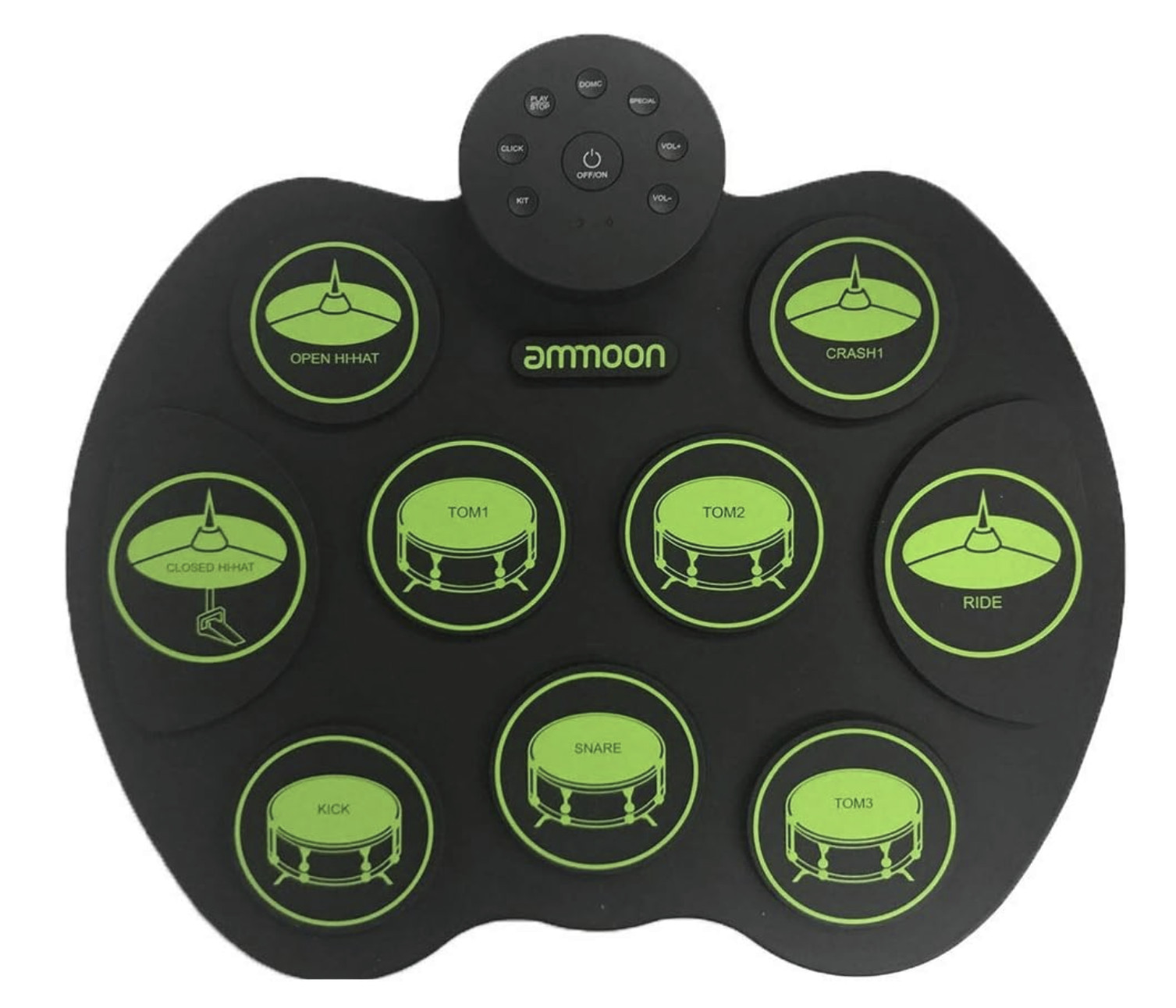 Electronic Drum Mat,Foldable Electronic Drum Kit Portable Electronic Drum Set