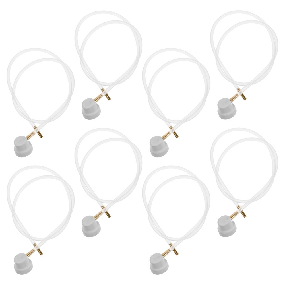 8 Pcs Spray Can Nozzle Flexible Extension Hose Adapter for Paint Sprayers