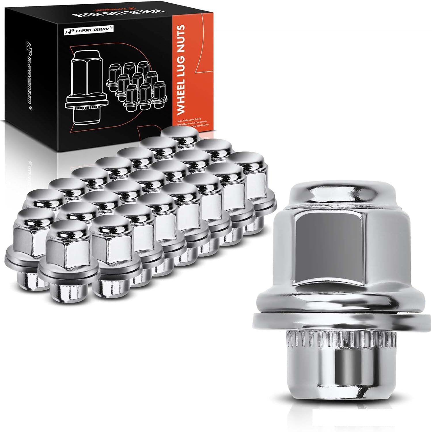 24PCS Wheel Lug Nuts Set for Toyota Camry RAV4 Corolla Tacoma Lexus RX ES
