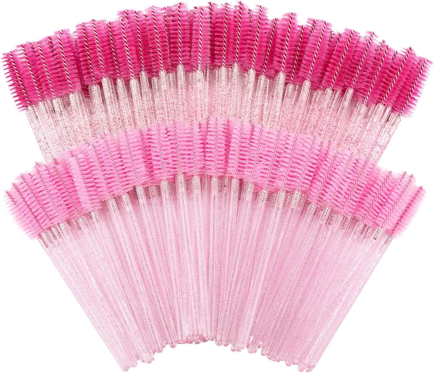 200 Disposable Eyelash Brush Mascara Wands Spoolies for Eye Lashes