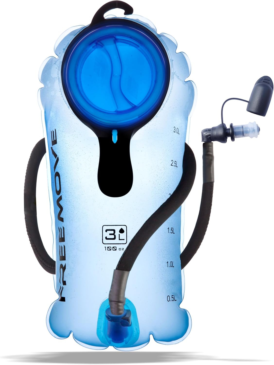 Hydration Bladder 3L Water Bladder for Hiking Backpack Blue or Gr