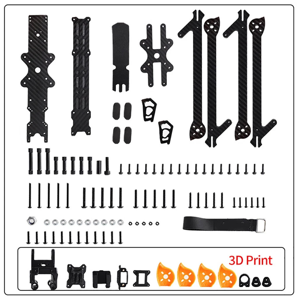 XL10 V6 10inch FPV Frame Kit 420mm Wheelbase Carbon Fiber RC Drone IN HAND