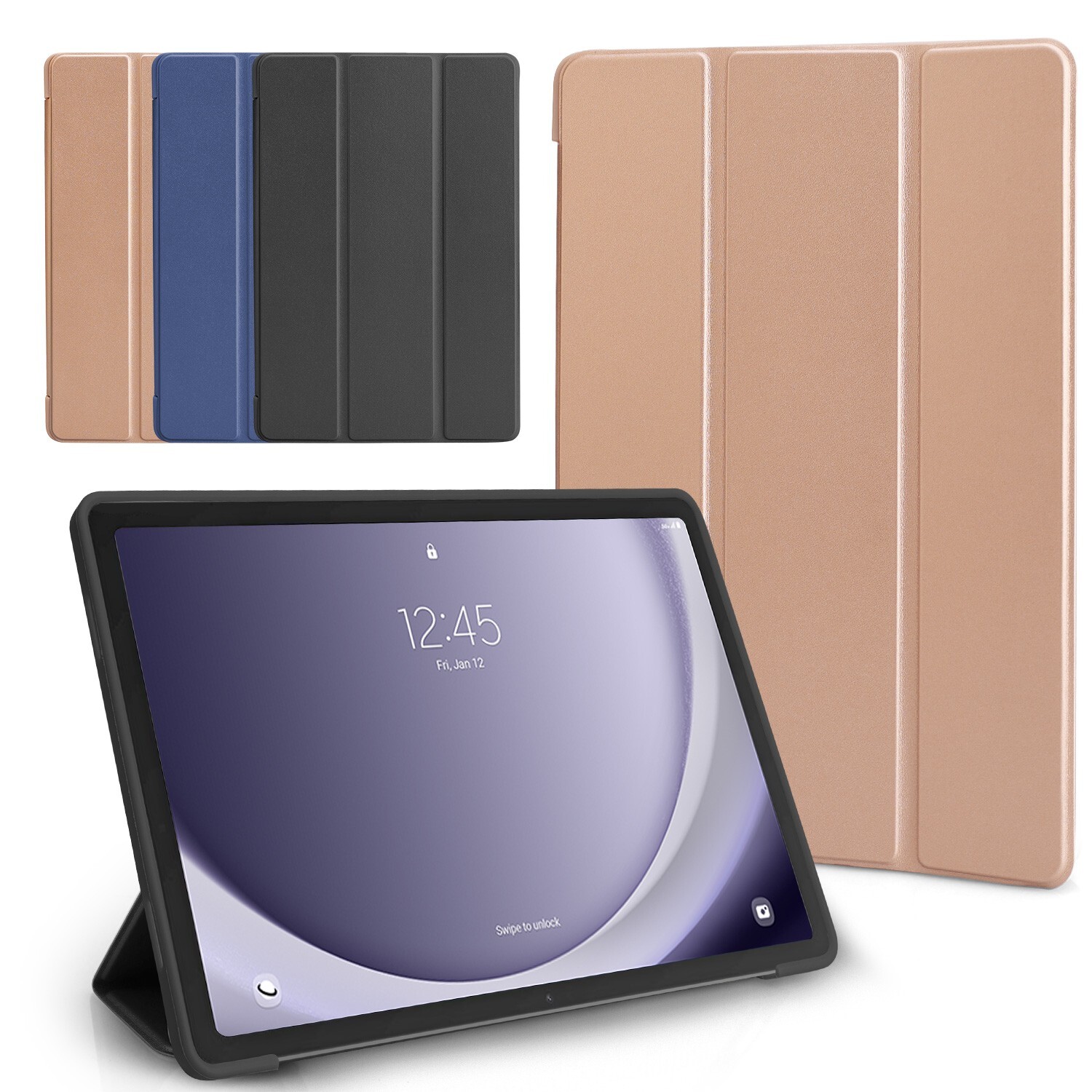 Case Cover For Samsung Galaxy Tab A9+ 2023 11" / Tempered Glass Screen Protector
