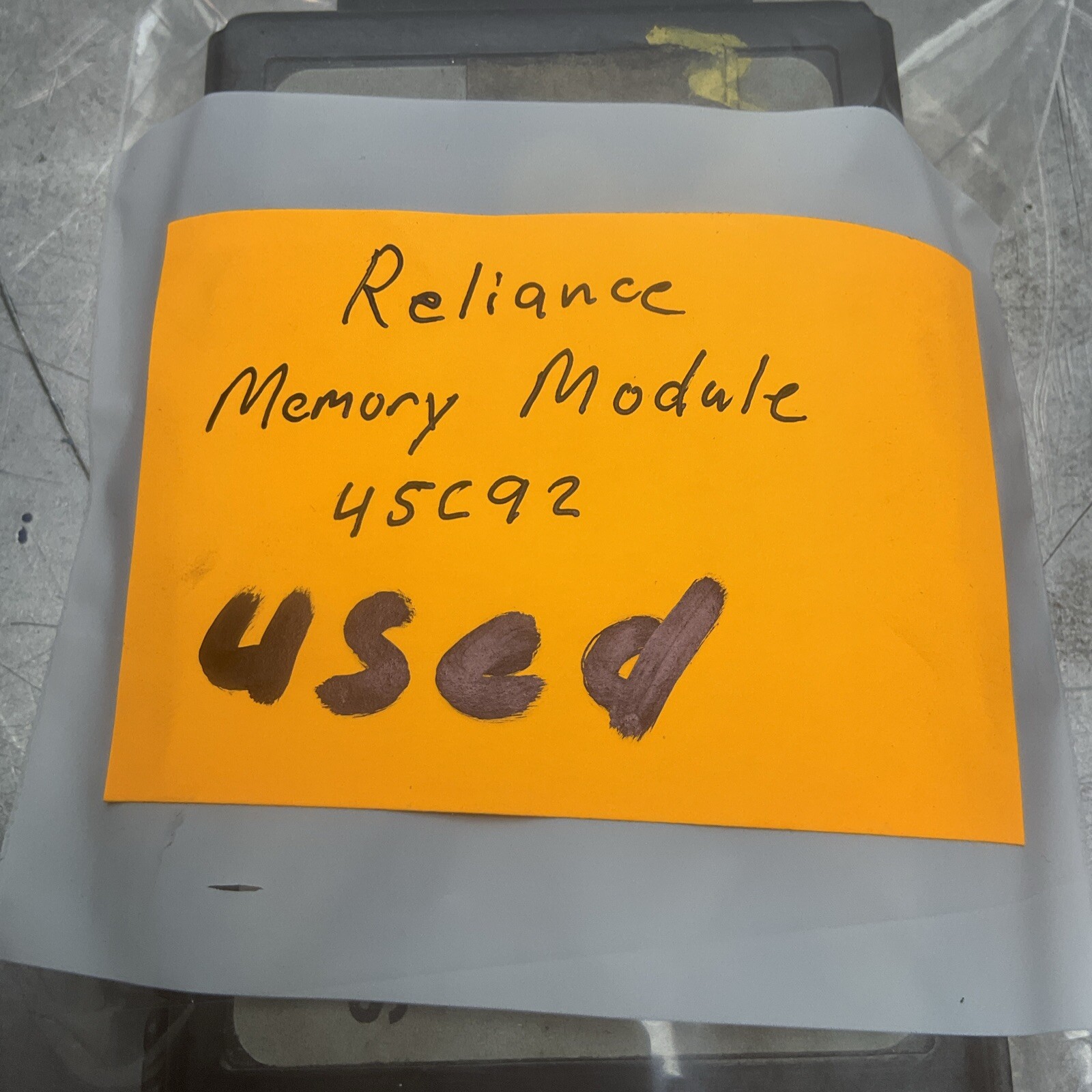 Reliance Electric 45C92 Intelligent Memory Module PLC Processor Accessory