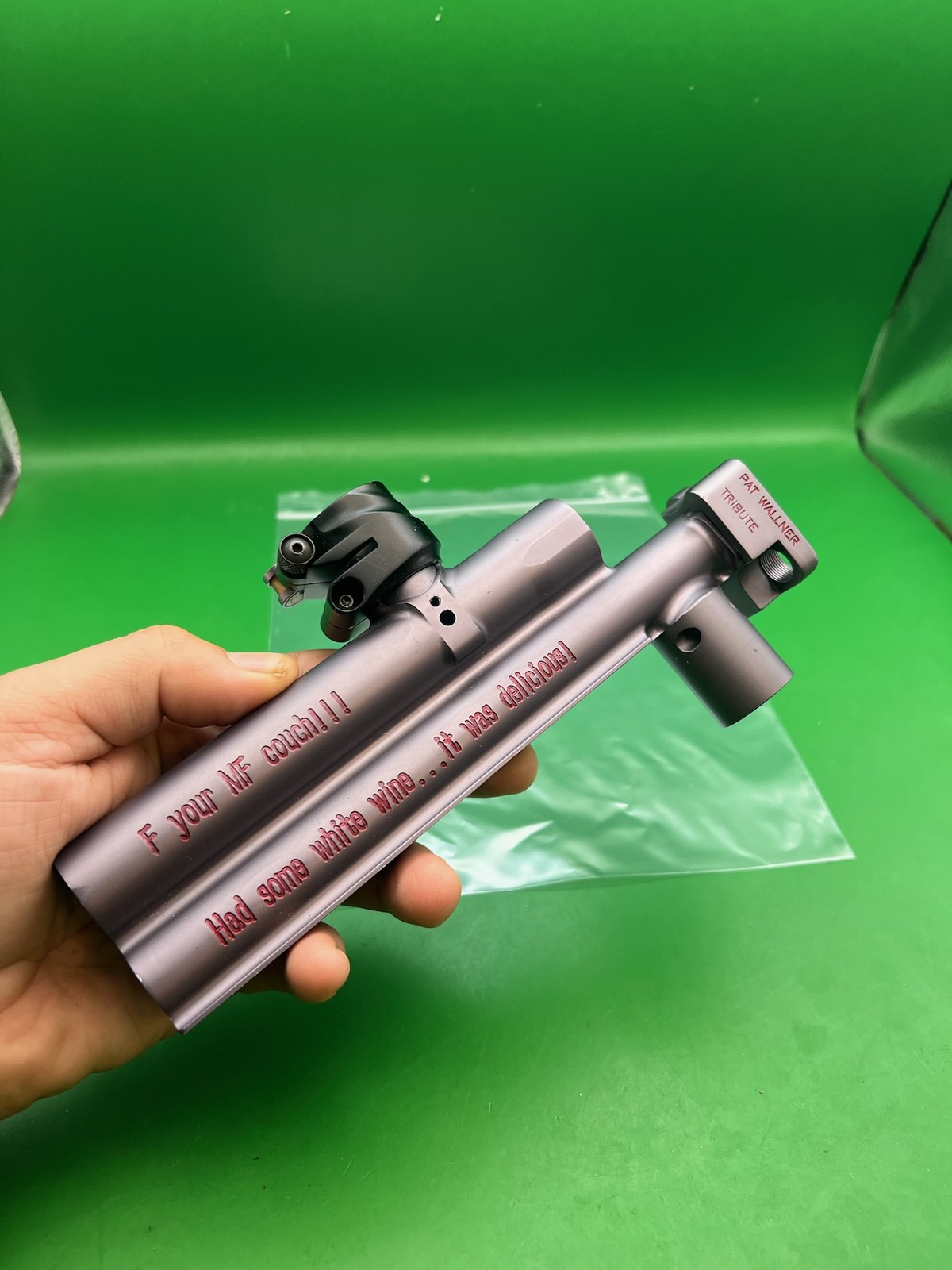 Custom Milled and Engraved Autococker Body