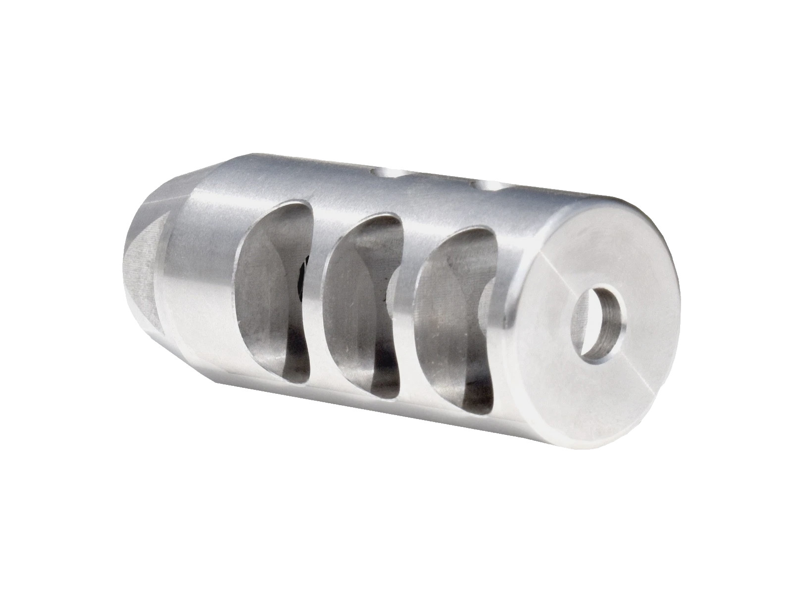 5.56 .223 1/2X28 TPI Compensator Muzzle Brake Stainless Steel + Crush Washer