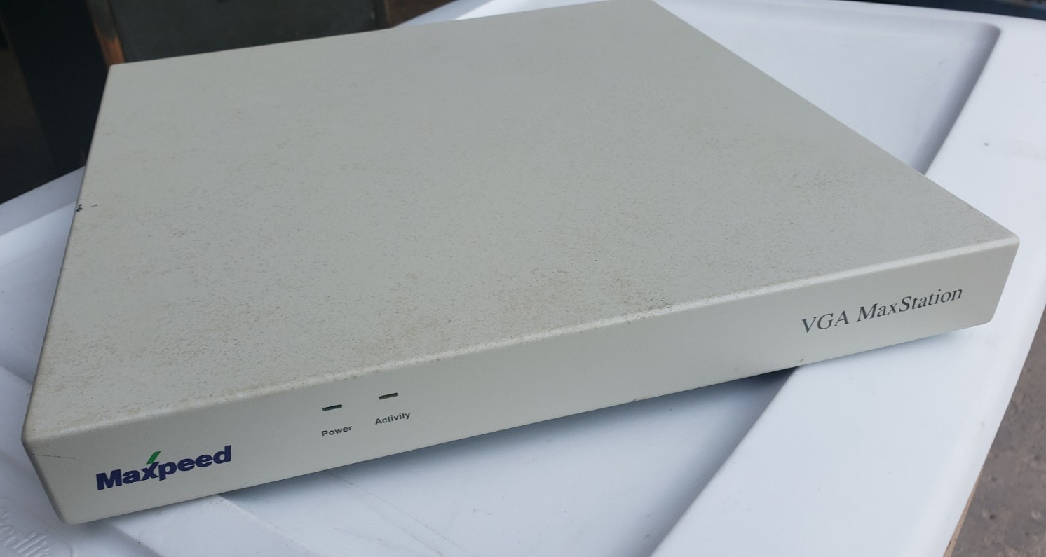 Multiconsole Terminal Maxpeed VGA MaxStation Base Unit
