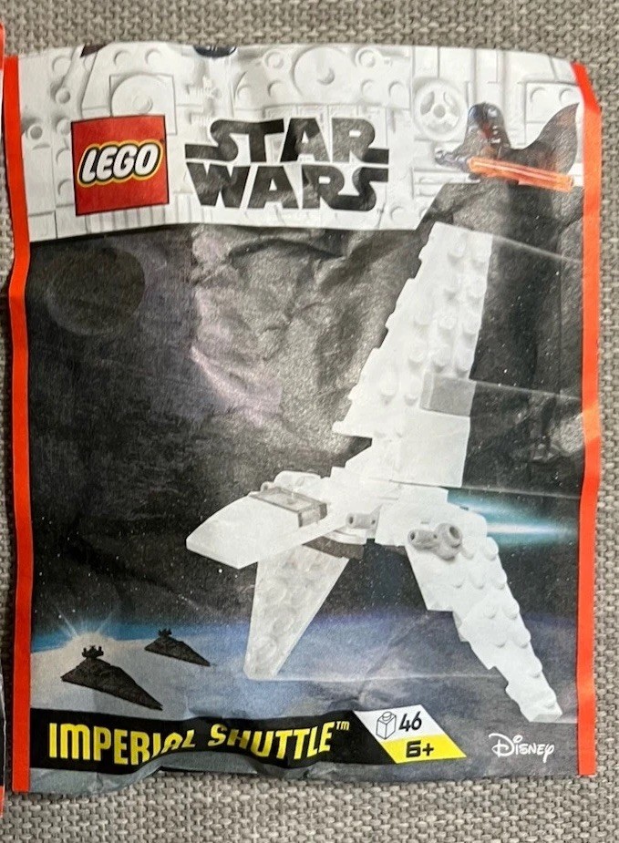 LEGO Star Wars Imperial Shuttle Micro Build paper bag Sealed