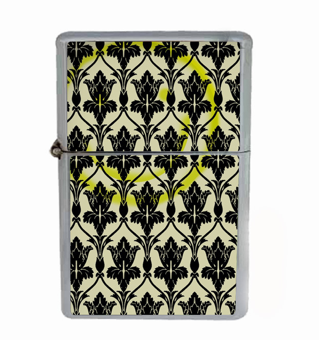 Sherlock Wallpaper Rs1 Flip Top Oil Lighter Wind Resistant