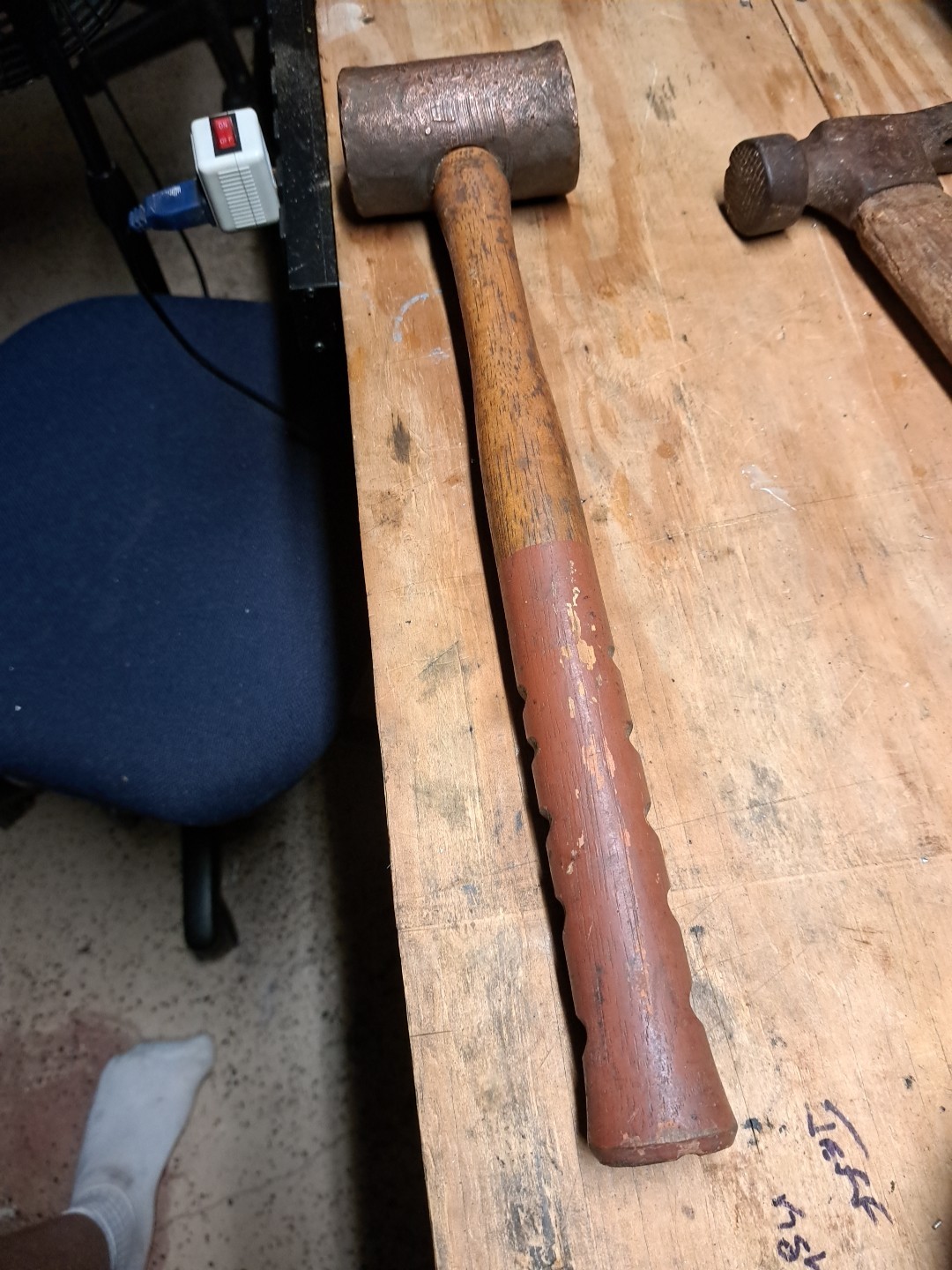 Temco #6 6lb. Solid Copper Sledge Hammer