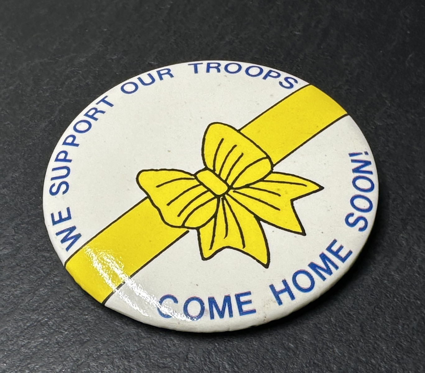 2 1990 OPERATION DESERT SHIELD SUPPORT OUR TROOPS PINS M209