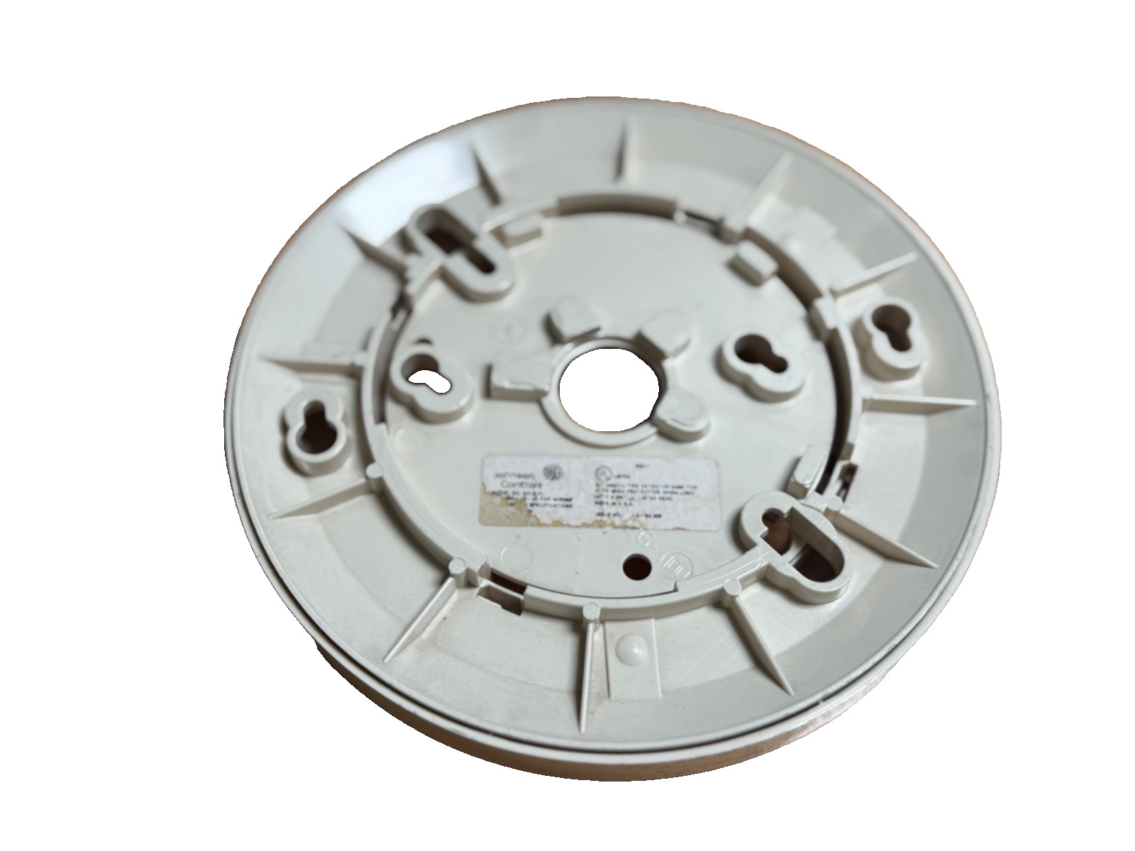 Johnson Controls 2951J Fire Alarm Smoke Detector Head + Base