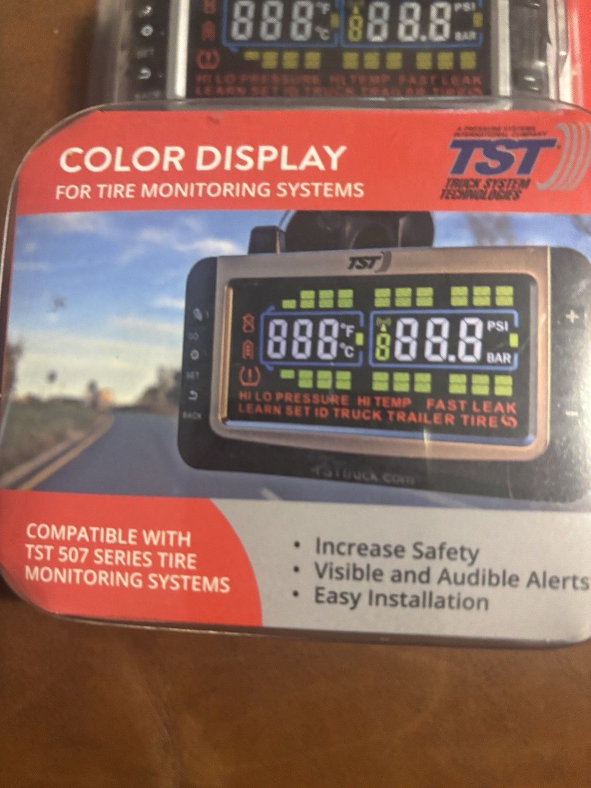 TST Color Display Monitor TST-507-DC for Tire Monitoring System