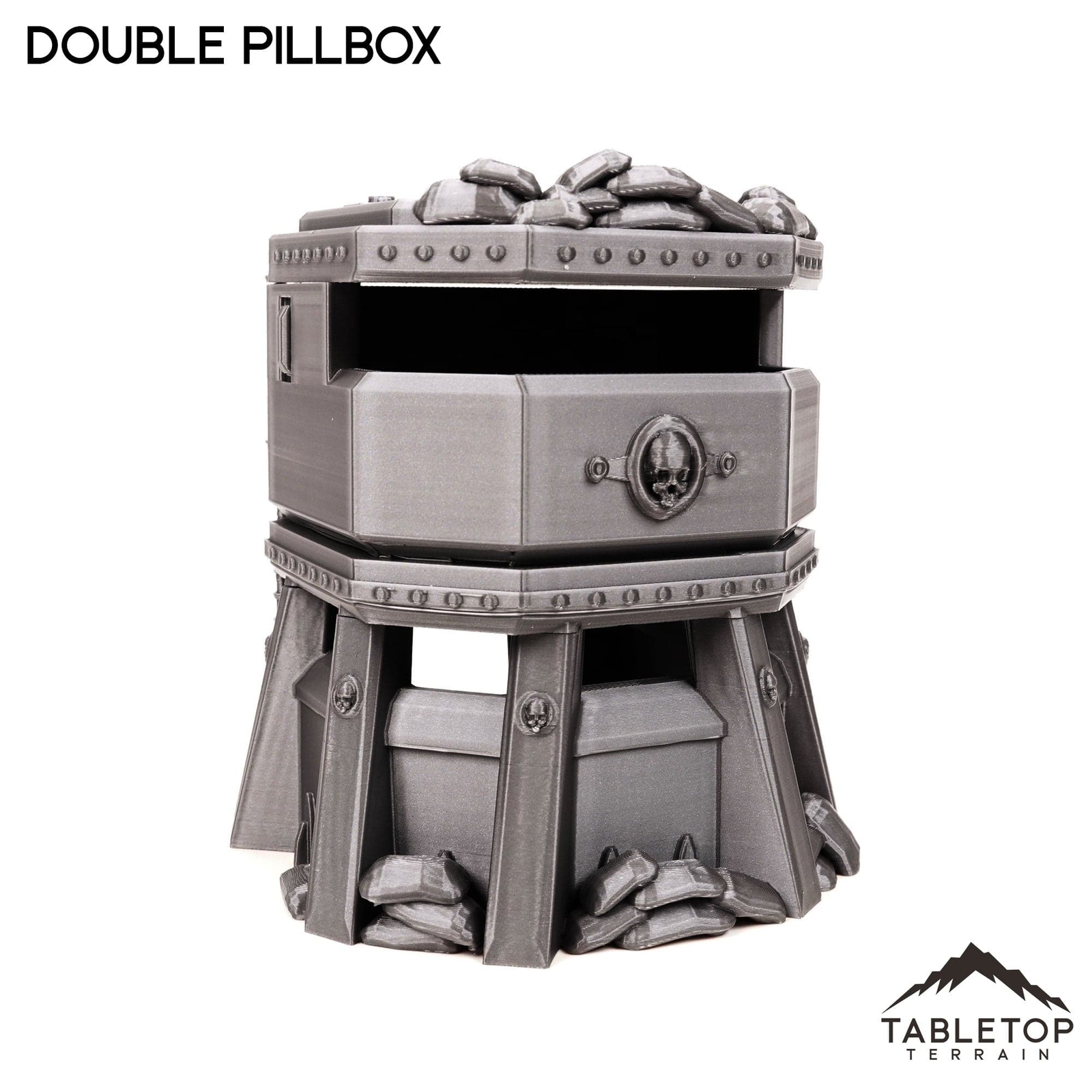 Pillbox & Double Pillbox - Grimdark Gothic Wargaming Tabletop