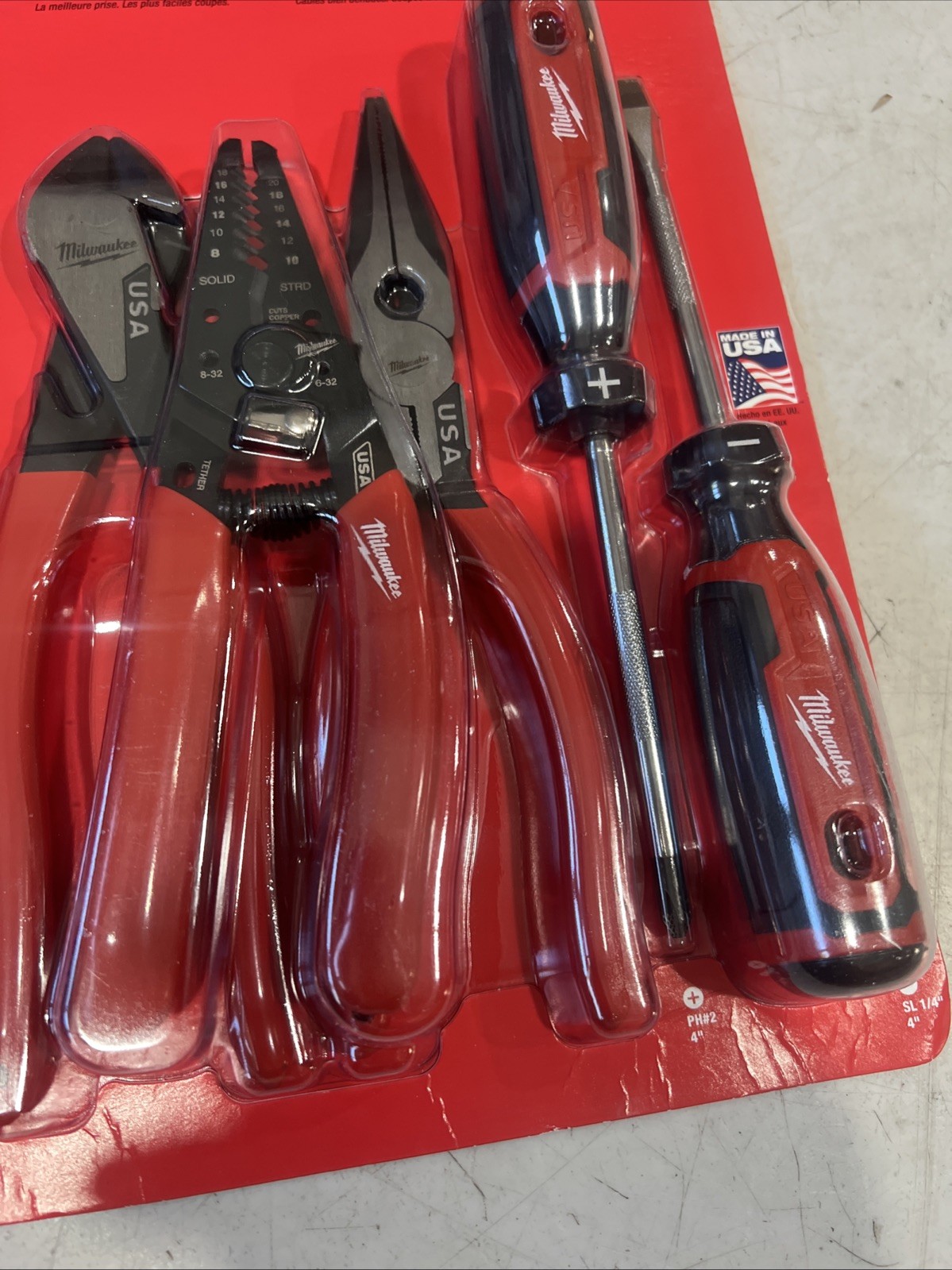 Milwaukee MT500-6 Hand Tool Set 6 Pieces