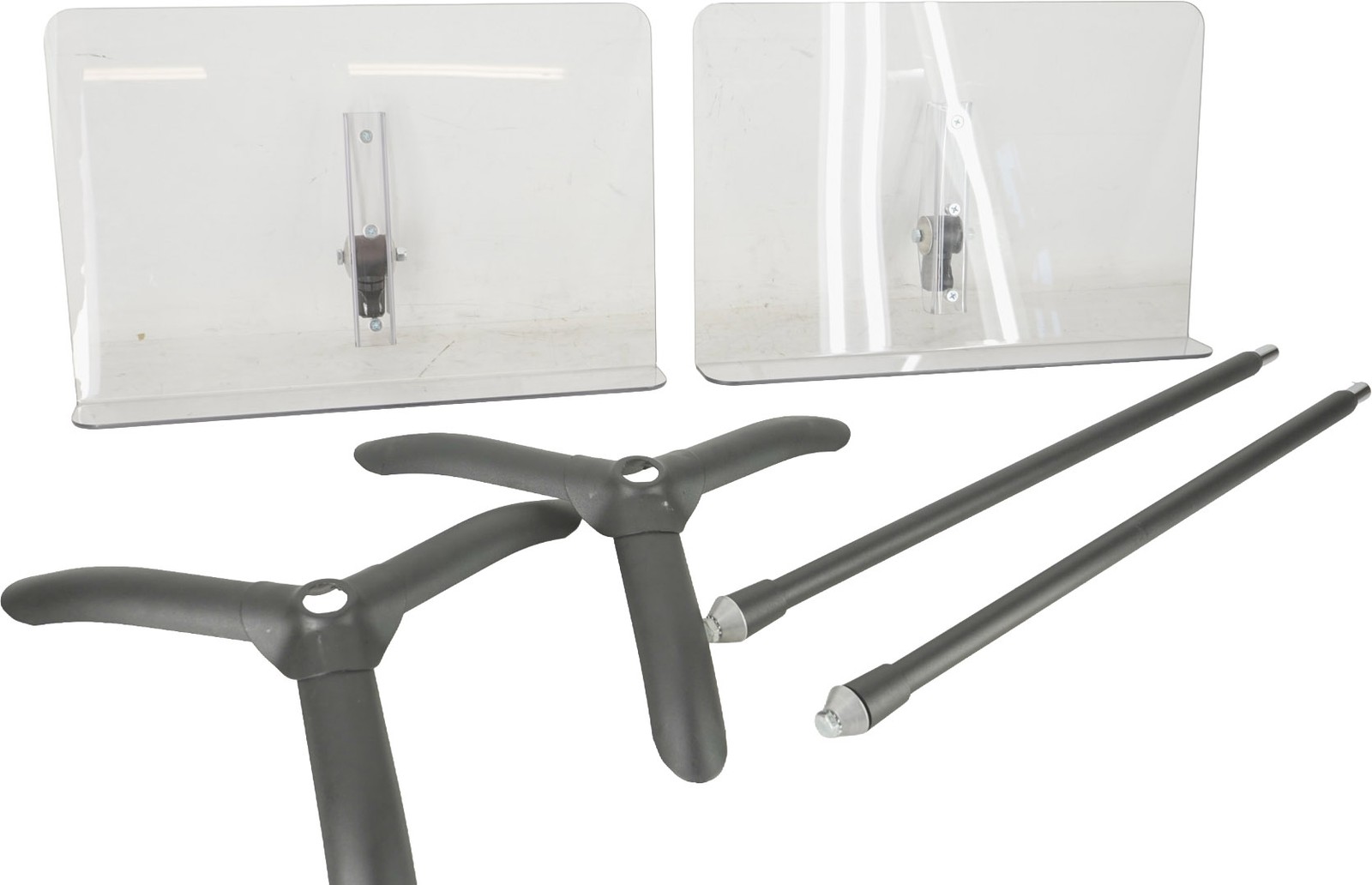Manhasset Manhasset Clear Desk Symphony Stand - 2 Pack- BLEMISH