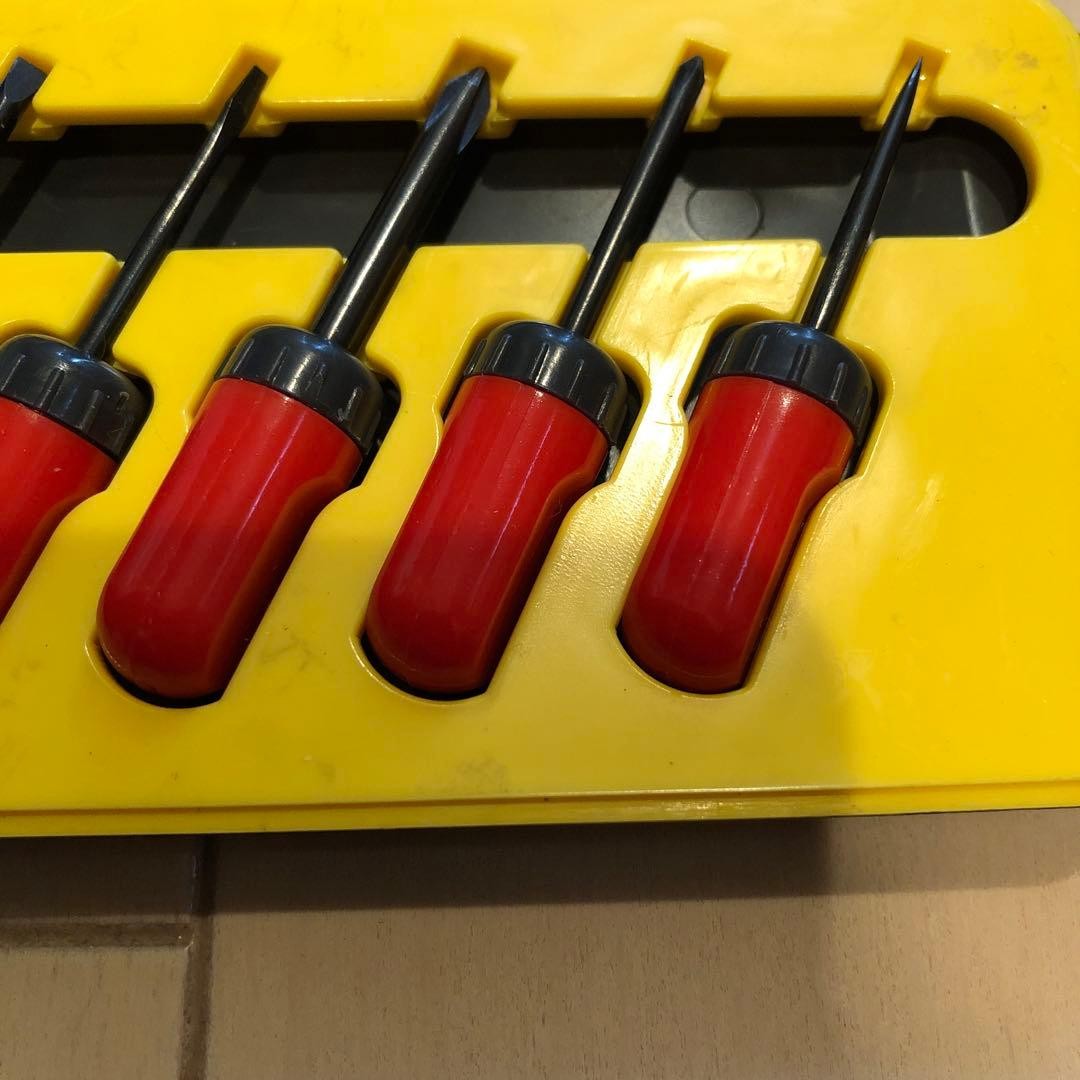 Carpenter-Club Mini-6 Screwdriver Set 6 pcs Used Includes Tips