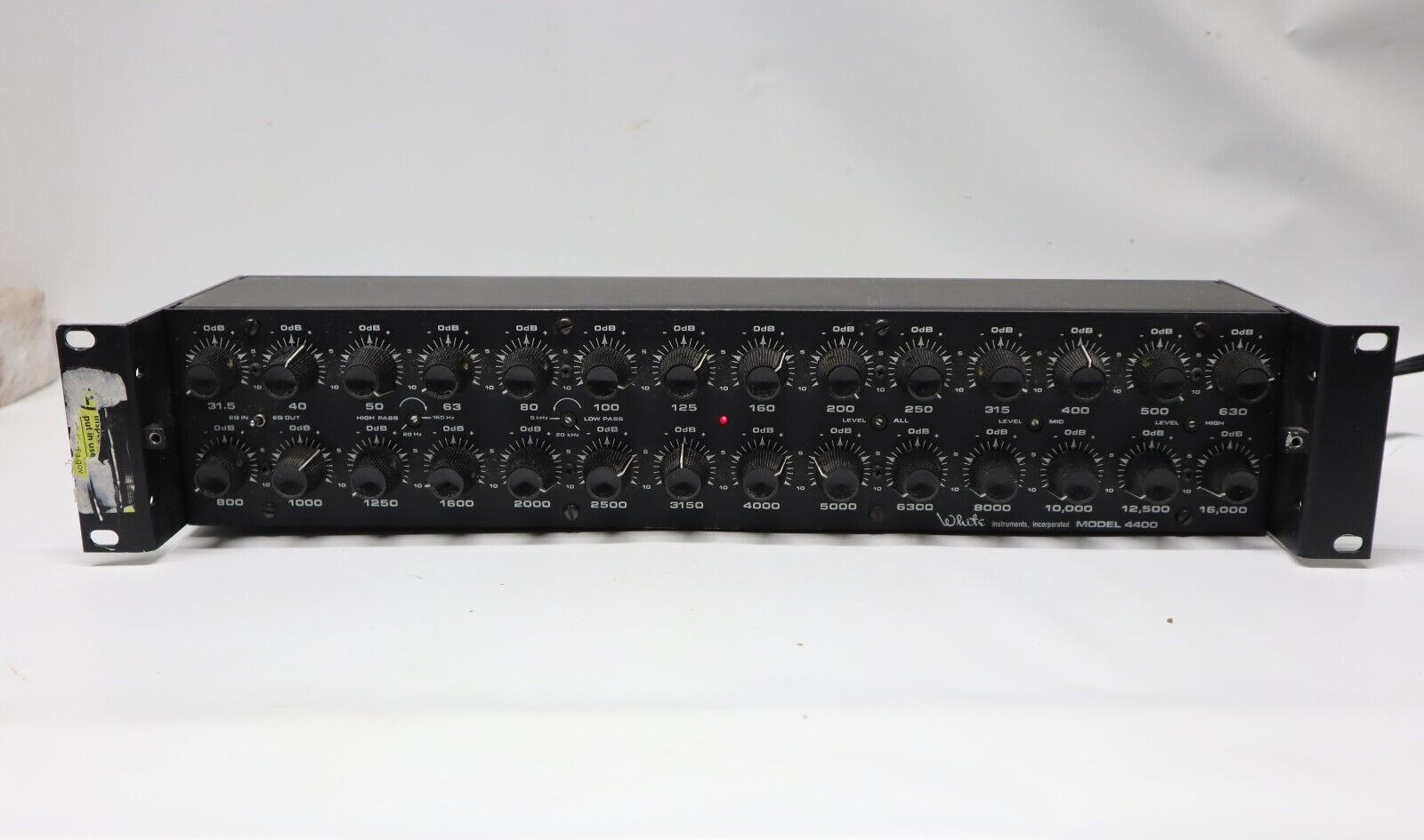 White Instruments series 4400 28 BAND EQUALIZER