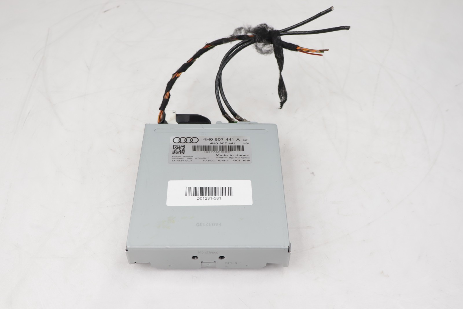 2011 2012 2013 2014 Audi A8 Reverse Rear Parking Camera Control Module 4H0907441