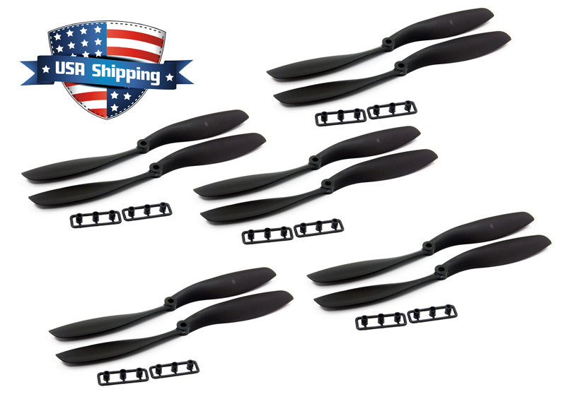10pcs Gemfan 9 x 4.7 9047 Slow Flyer Electric RC Airplane Prop (NOT FOR DRONES)