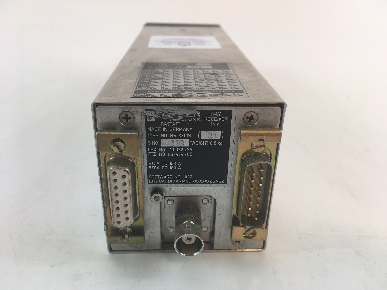 Becker NR3301 - Nav. Recevier - S/N 523