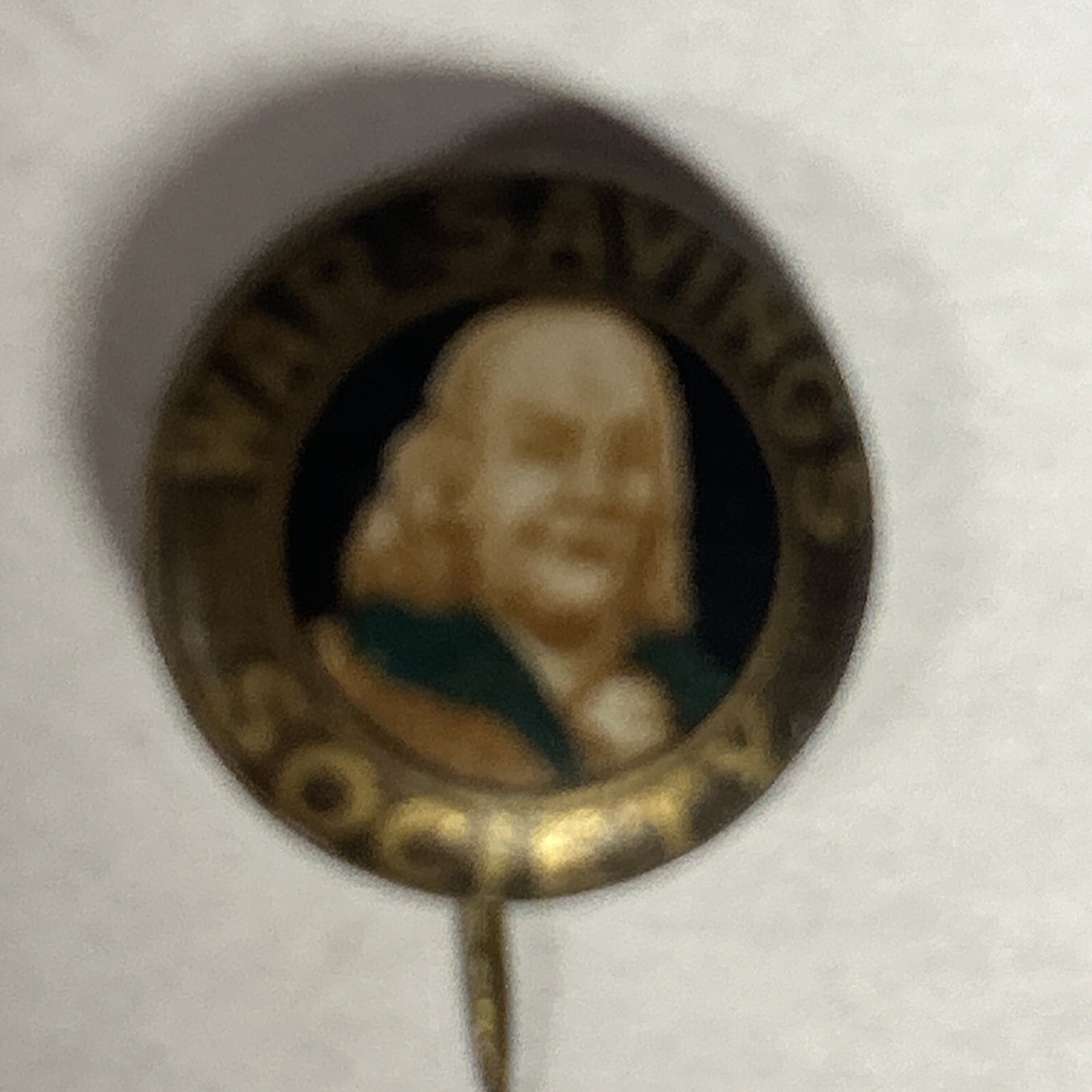 War Savings Society  5/8” pinback button pin