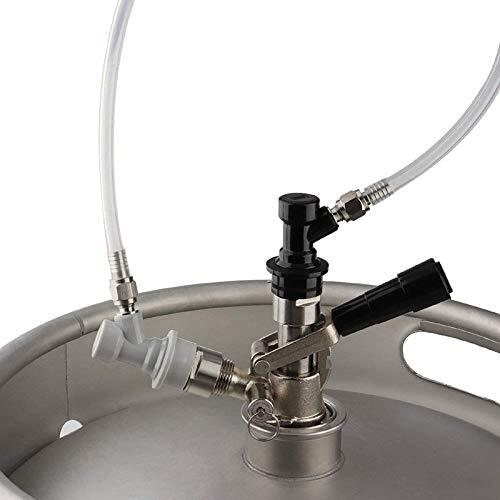 keg Coupler Ball Lock Posts Adapter Stainless Steel Fits to D Type Keg Coupler