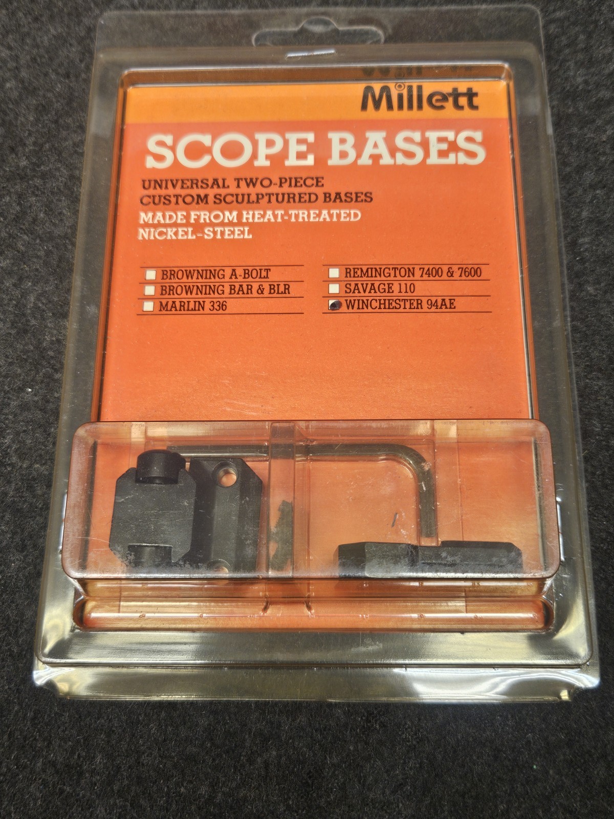 Millett Winchester 94 AE Two Piece Steel Scope Mount Base Free Shipping