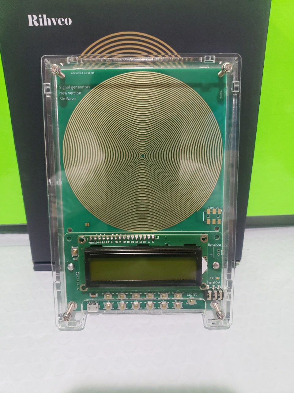 Schumann Resonance Generator Adjustable Frequency Solfeggio Wave Emitter Audio