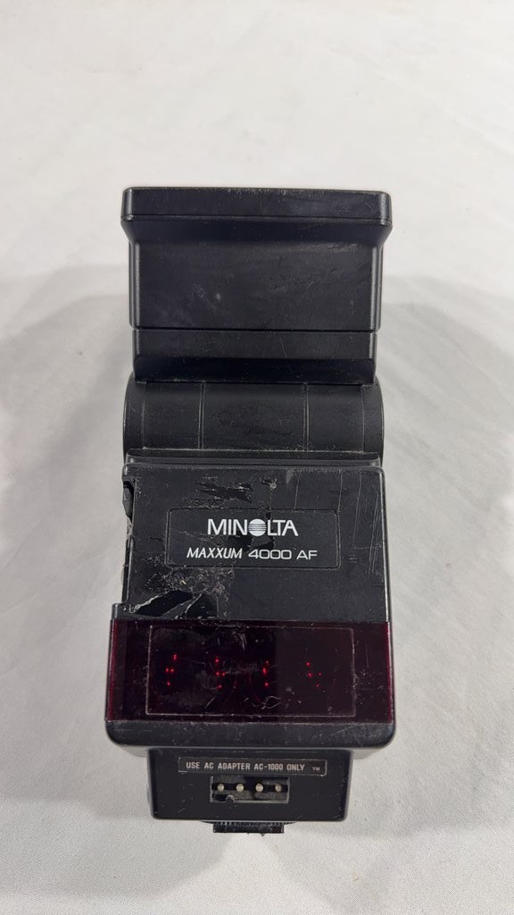Minolta Maxxum 4000 AF Camera Flash