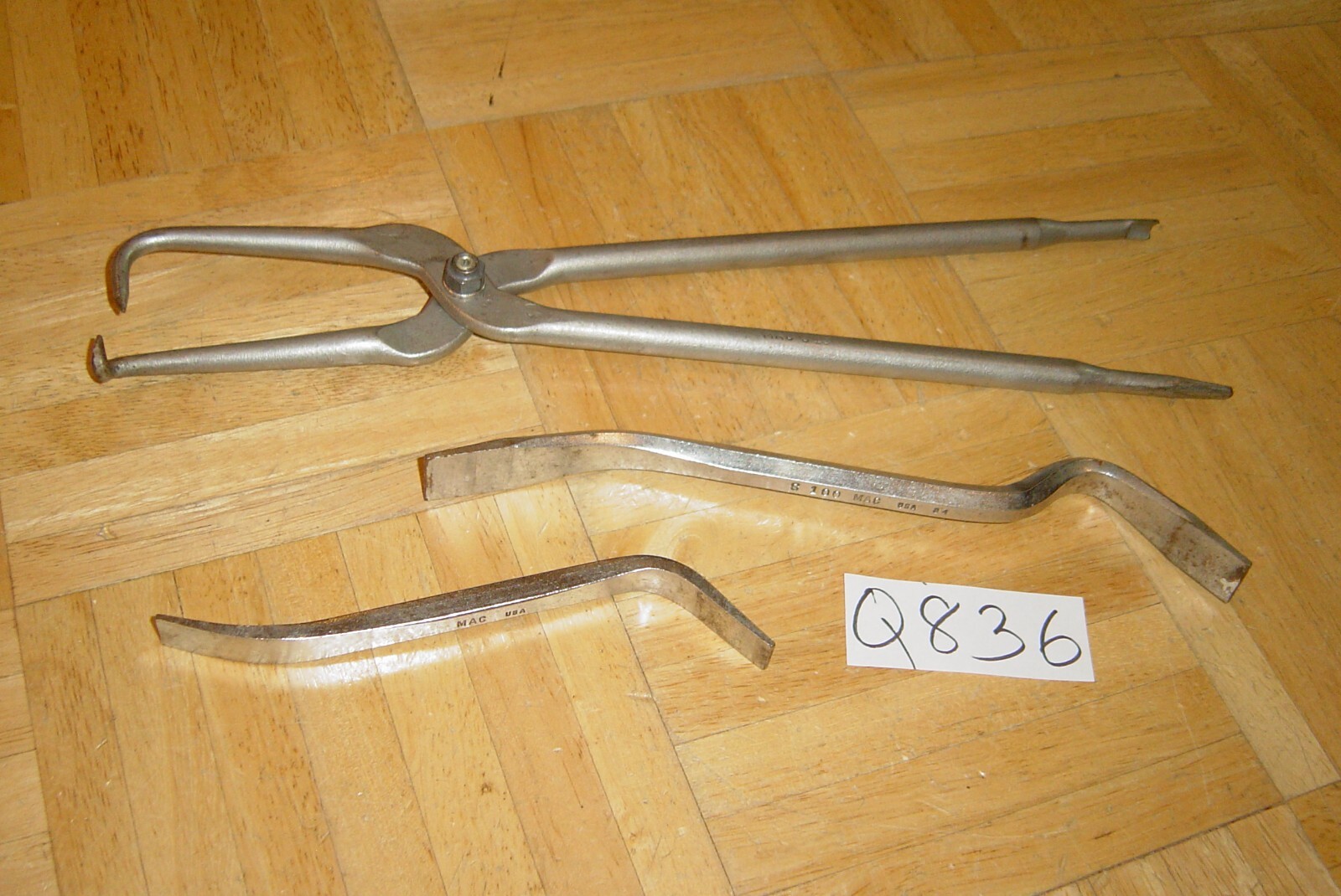 MAC TOOLS 3 PIECE BRAKE SPRING PLIERS, ADJUSTING SPOONS