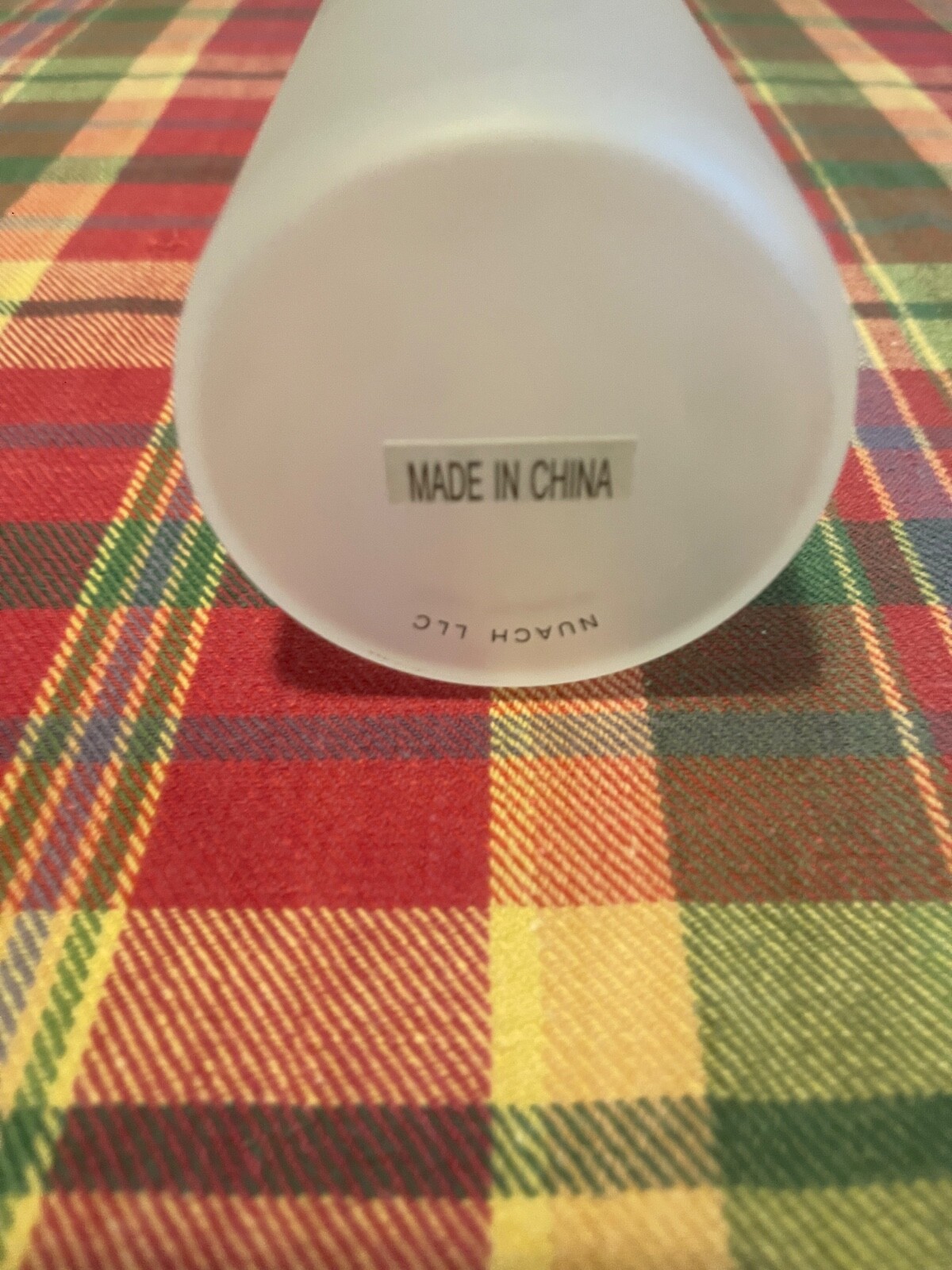 32 oz Nuach glass water bottle