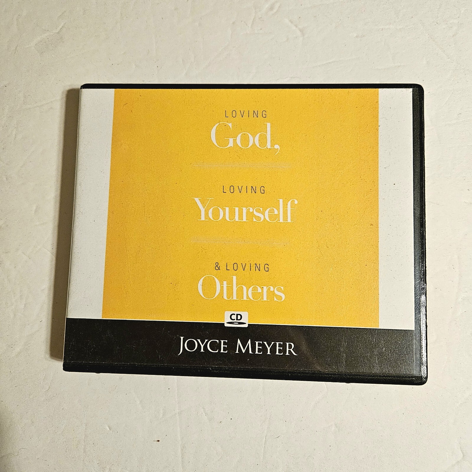Joyce Meyers Loving God Loving Yourself Loving Others 4 Cd Set Christian Faith