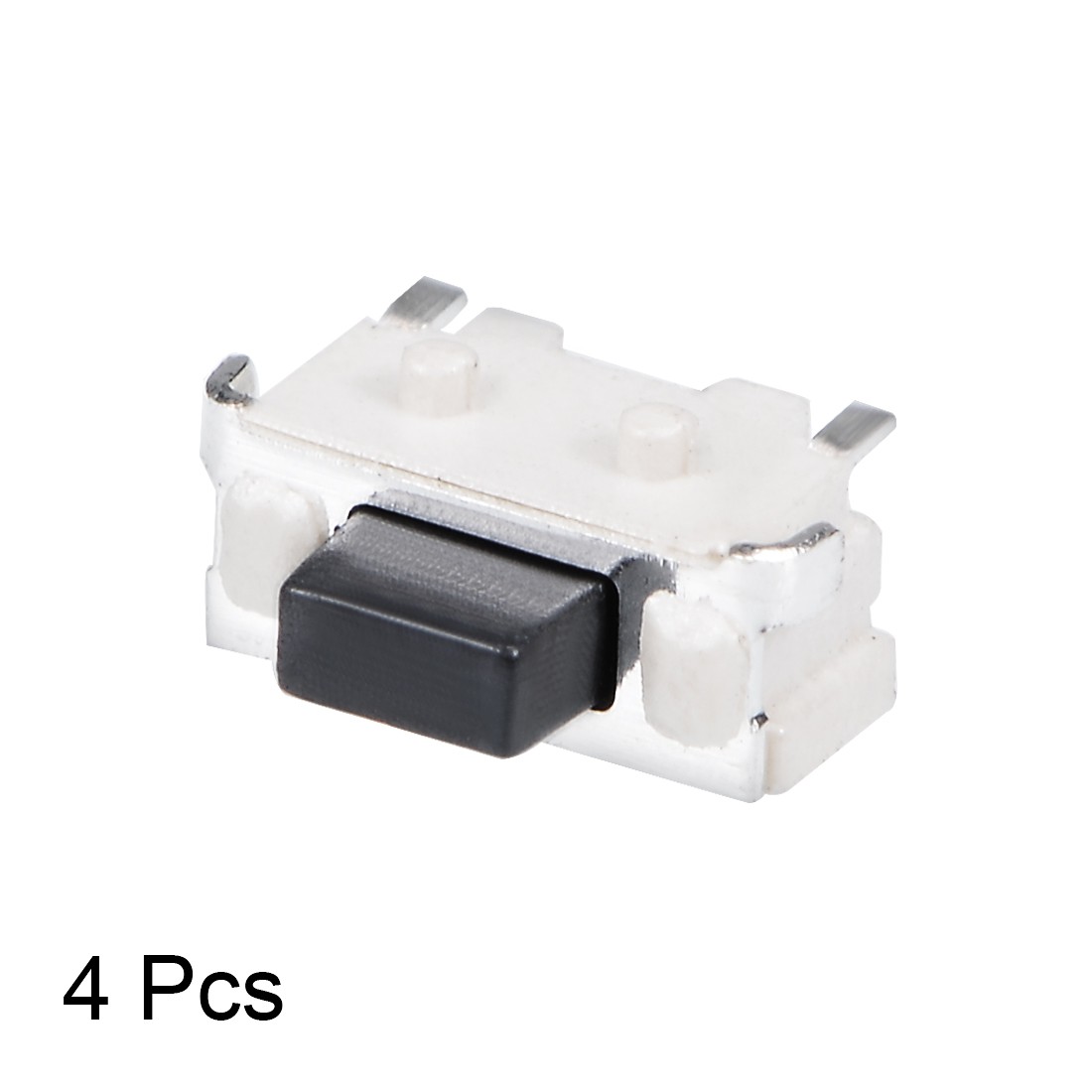 4Pcs 2 Pin SPST Momentary Push Button Surface Mounted Devices SMT Tact Switch