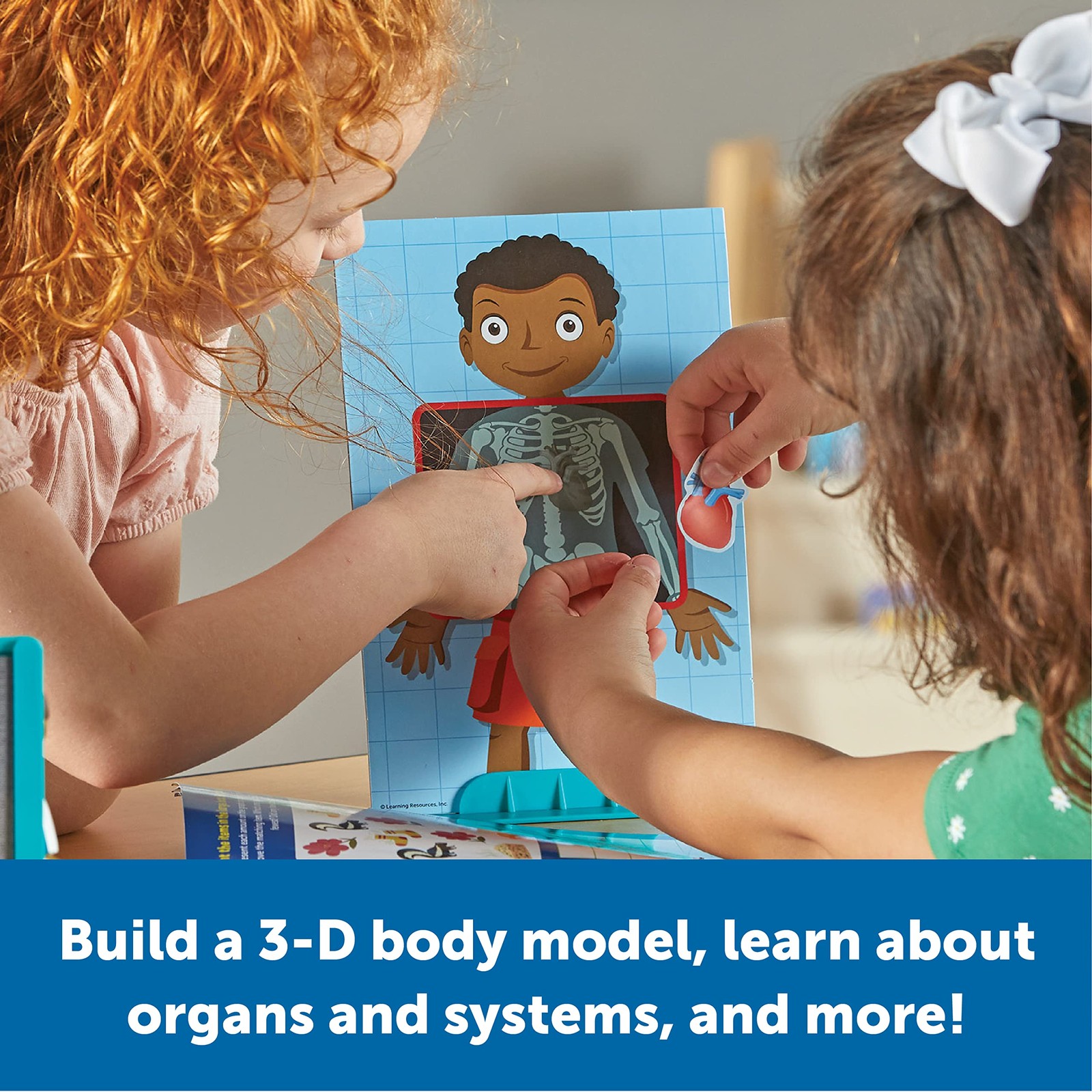 Learning Resources Skill Builders! Human Body Activity Set - Anatomy One Size