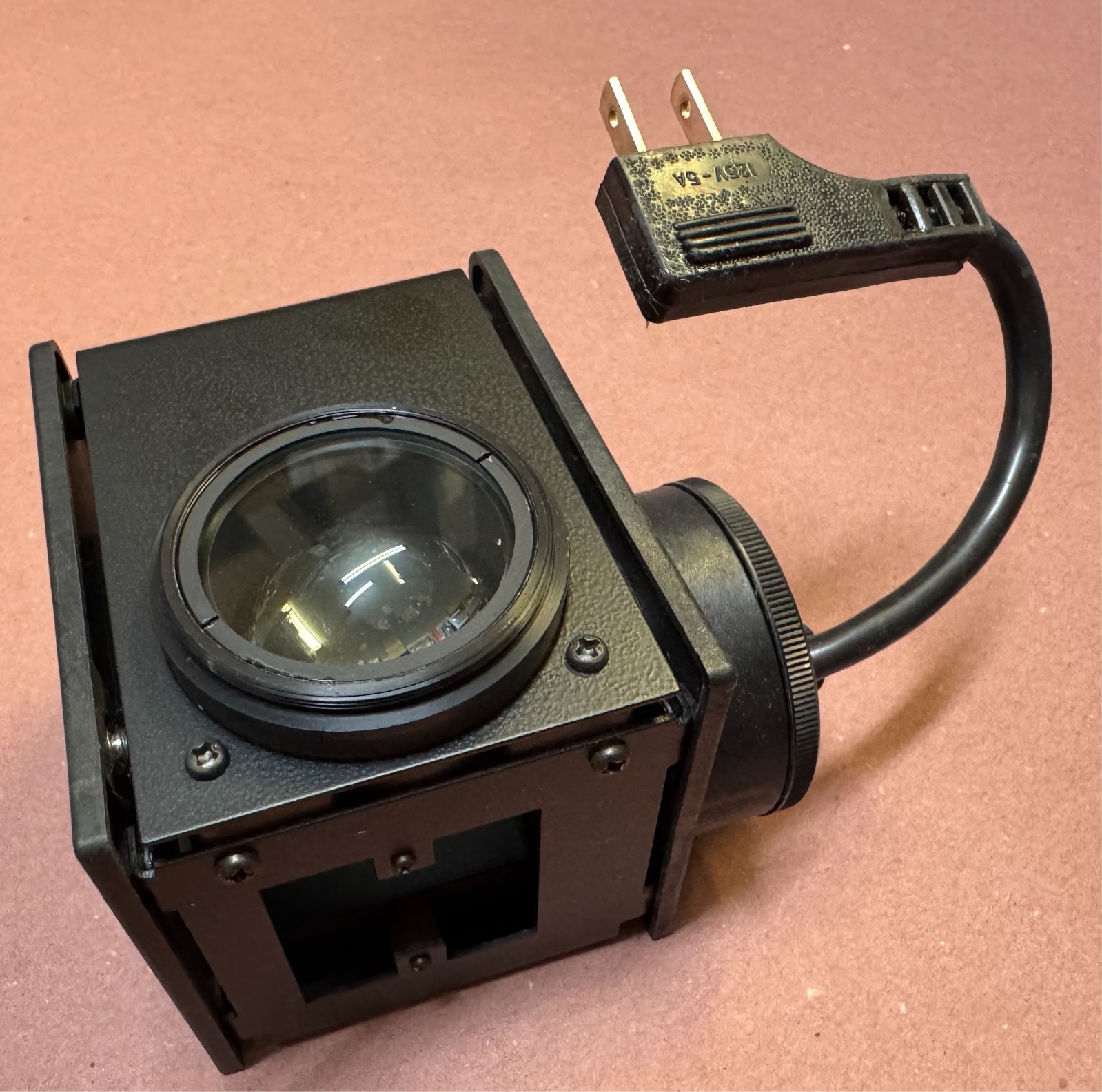 Nikon 120V Microscope Lamphouse Lamp Light Source Optiphot Labophot 5 Volt