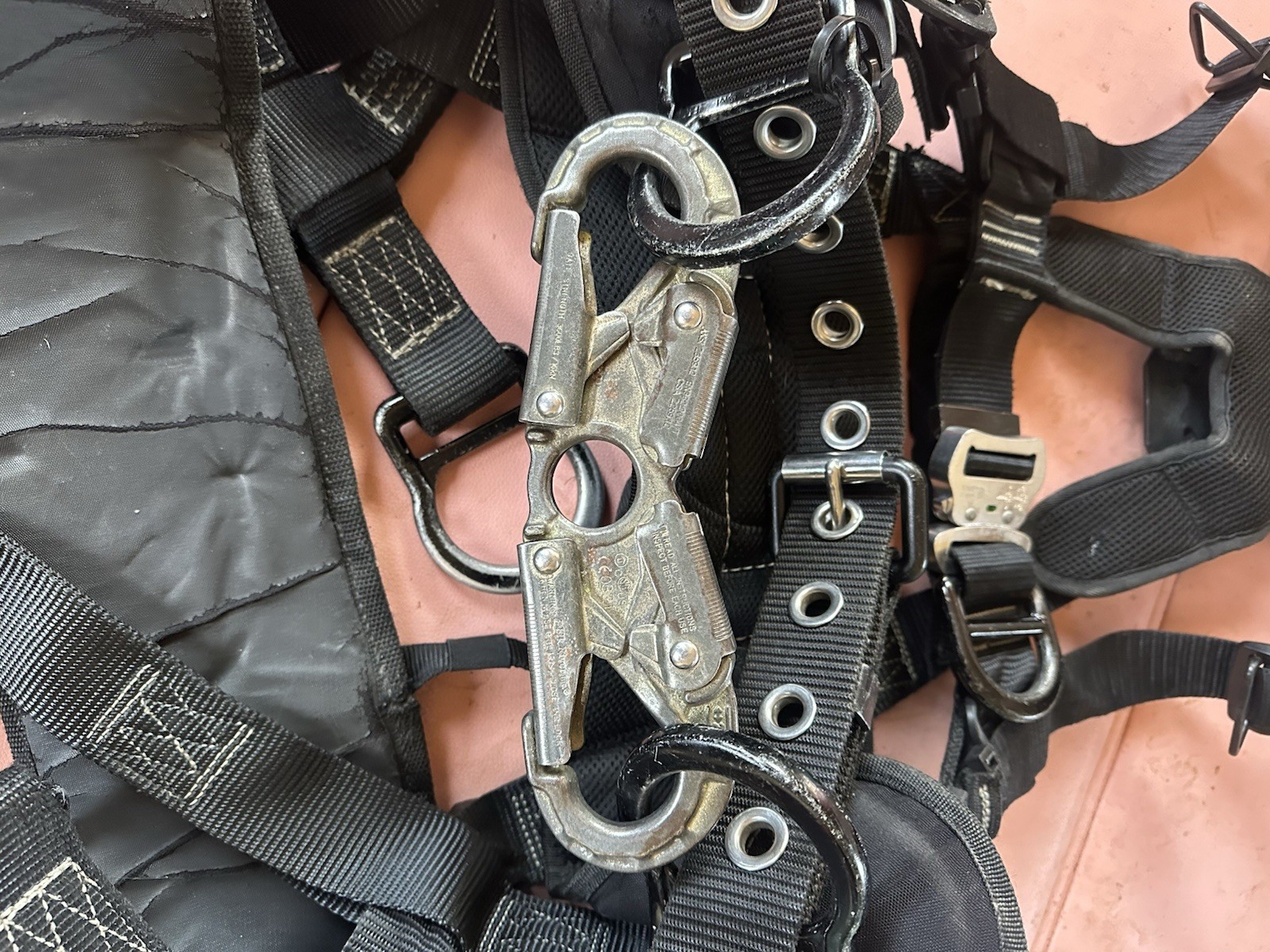 Climbing Harness And Positioner Set. Safety Lanyards Available As Well!
