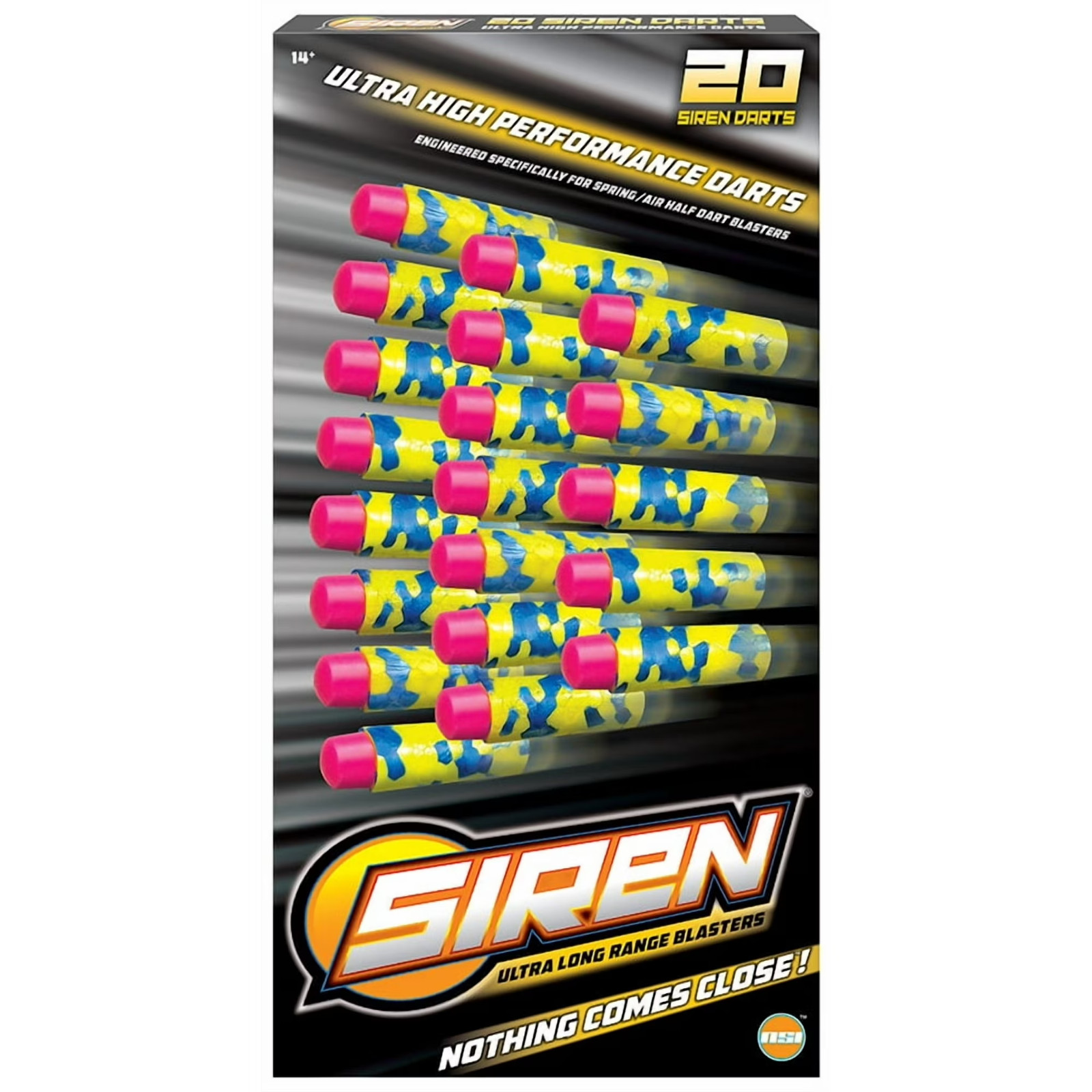 NSI Siren 20 Piece Bolt Replacement Set Age Grade 14 Years Up Indoor/Outdoor