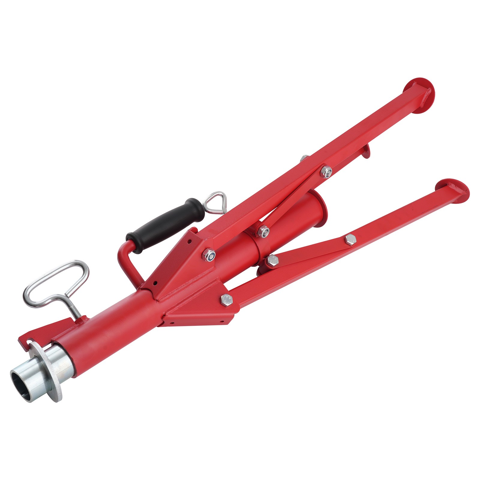 Pipe Jack Stand Steel V-Head Adjustable 28-52 Inch 2500lbs Tripod Support