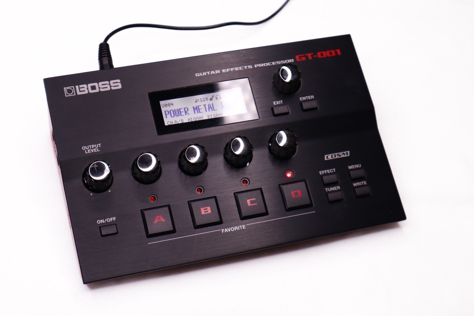 🎸 BOSS GT-001 Guitar Effects Processor – MINT Condition
