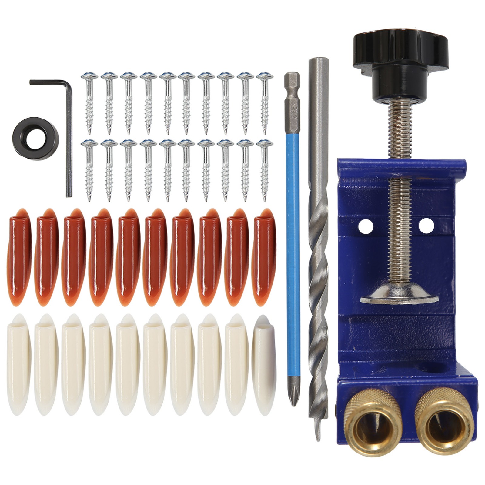 Hole Jig Kit,  Hole Drill Guide Jig Set for 15° Angled Holes, for8806