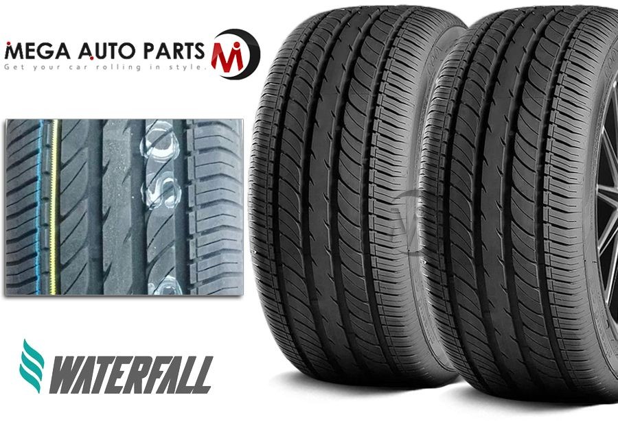 2 New Waterfall Eco Dynamic 185/60R14 82V All Season Tires 45000 Mile Warranty