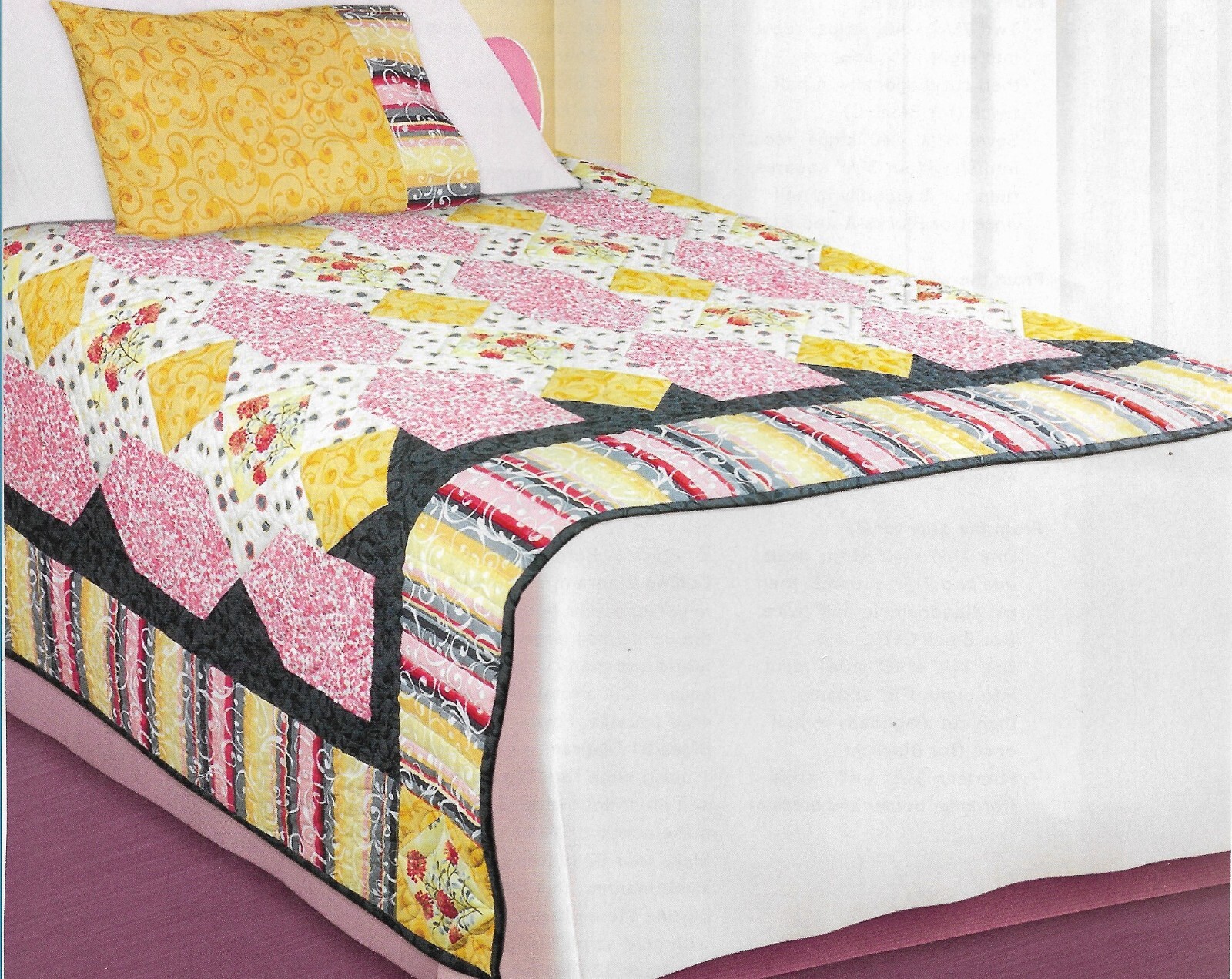 Promenade Quilt quilting pattern instructions